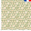 Petite marguerite rétro vintage - Fondvert clair