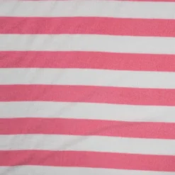 Pico terry rayure rose et blanc