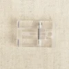 Pied universel pour fermeture à glissière invisible