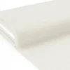 Plaquette 25m Tulle déco blanc cassé grande largeur