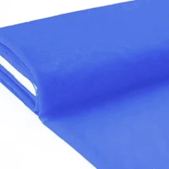 Plaquette 25m Tulle déco bleu grande largeur