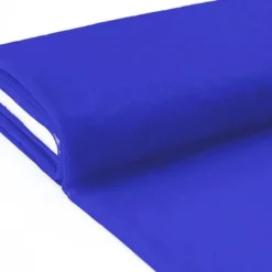 Plaquette 25m Tulle déco bleu roi grande largeur