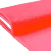 Plaquette 25m tulle déco corail fluo grande largeur
