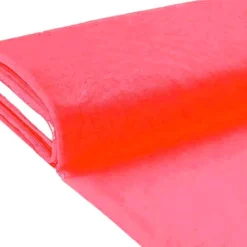 Plaquette 25m tulle déco corail fluo grande largeur
