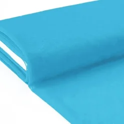 Plaquette 25m Tulle déco turquoise grande largeur