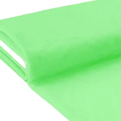 Plaquette 25m Tulle déco vert pistache grande largeur