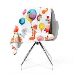 Polaire motif animaux et ballon festif
