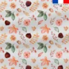 Polaire motif châtaigne