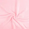 Polaire soyeuse unie rose pastel