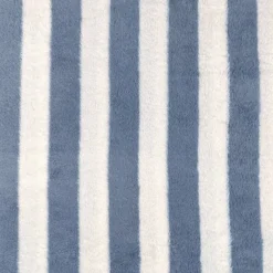 Éponge rayé bleu et blanc