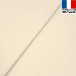 Popeline de coton mercerisé écrue