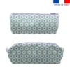 Pâquerette coeur - Fond bleu vert - Création Lili Bambou Design