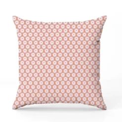 Pâquerette coeur - Fond rose - Création Lili Bambou Design