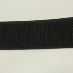 Rouleau 25m Auto-agrippant à coudre crochet 30 mm noir