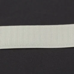 Rouleau 25m Auto-agrippant à coudre crochet 30 mm blanc