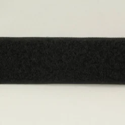 Rouleau 25m Auto-agrippant à coudre velours 20 mm noir