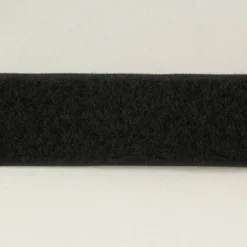 Rouleau 25m Auto-agrippant à coudre velours 30 mm noir