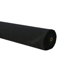 Rouleau 30m burlington infroissable non feu grande largeur 280cm noir