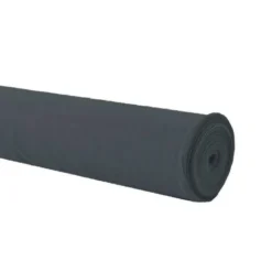Rouleau 30m burlington infroissable non feu grande largeur 280cm gris anthracite