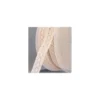 Ruban de dentelle coton écru 17mm