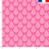 Ruban et noeud rose - Fond rose