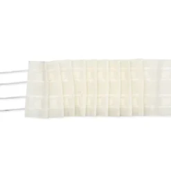 Ruban fronceur plis automatiques 75 mm écru