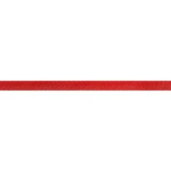 Ruban sergé polyester 10 mm rouge