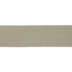 Sangle aspect et toucher coton 30mm beige