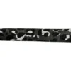Sangle léopard 38mm anthracite et gris galet