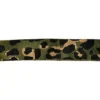 Sangle léopard 38mm vert kaki et ocre