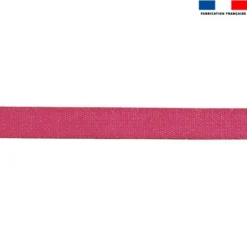 Sangle magenta lurex or 30 mm