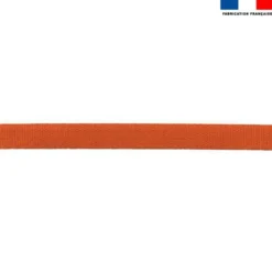 Sangle polyester aspect coton 30mm terracotta