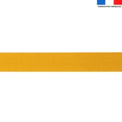 Sangle polyester aspect coton 30mm ocre