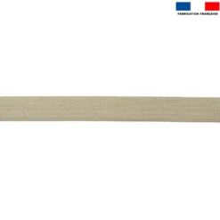 Sangle polyester aspect coton 30mm beige