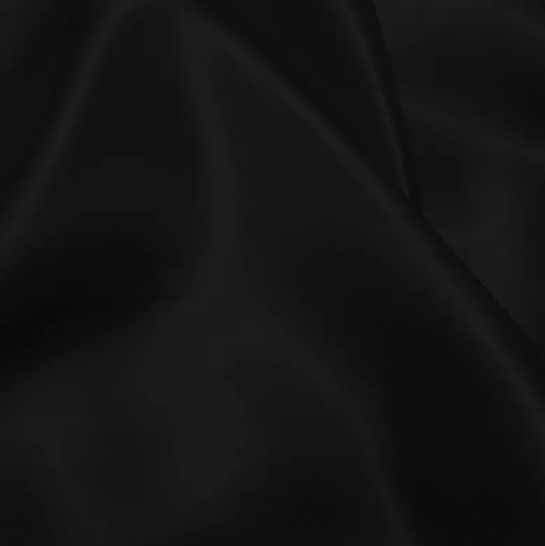 Satin noir uni