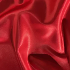 Satin rouge uni
