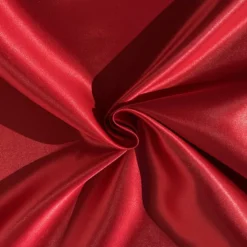 Satin rouge uni