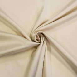 Satin uni extensible microfibre royal beige
