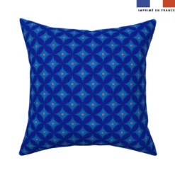 Shippo japonais - Fond bleu - Création Andréa Leonelli