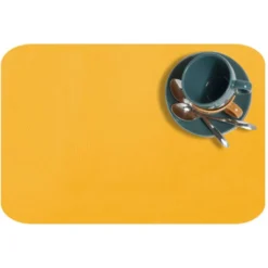 Simili cuir dolaro jaune