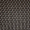 Simili cuir matelassé marron