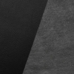Simili cuir noir doublé mousse