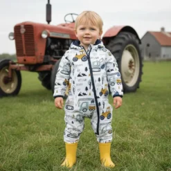 Softshell imprimé tracteur