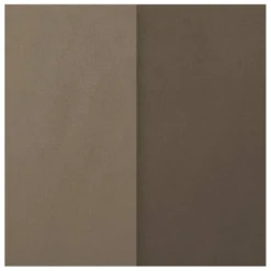 Suédine alaska réversible marron et grège