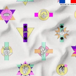 Talismans - Fond beige - Création Lili Bambou Design