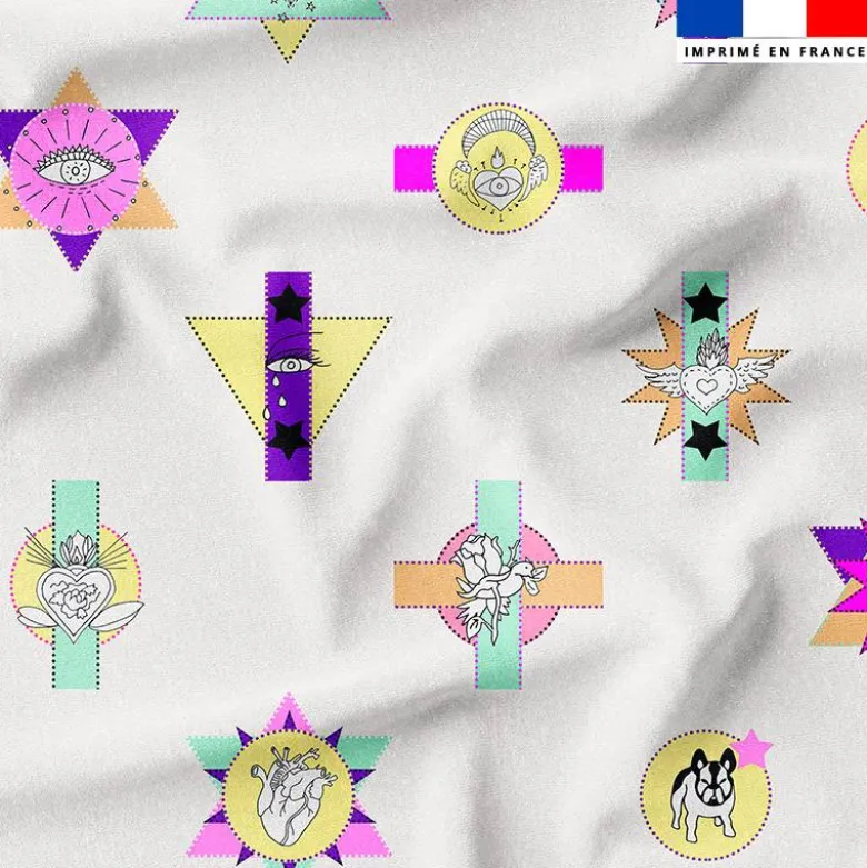 Talismans - Fond beige - Création Lili Bambou Design