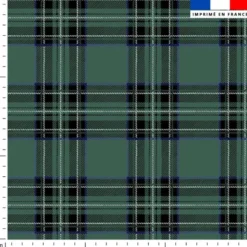 Tartan vert et noir