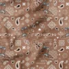 Teckel bandana - Fond mocha - Création Jolifox