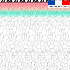 Texture papillon dégradé pastel - Fond blanc