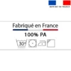 Étiquettes textiles thermocollantes - Mention "Polyamide"